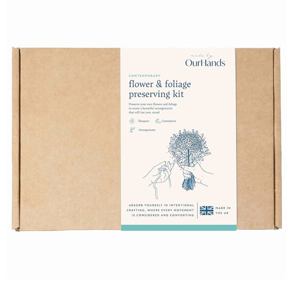 🆕 Our Hands Flower and Foliage Preservation Kit - Picture 1 of 8